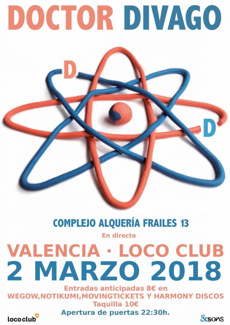 2 de marzo, presentación «Complejo alquería frailes 13» en Loco Club (Valencia)